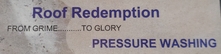 Roof Redemption Pressure Washing logo