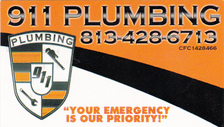 Logo for 911 Plumbing, LLC
