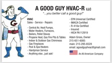 Logo for A Good Guy HVAC-R, LLC