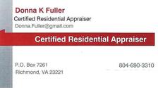 Logo for Donna Fuller, Appraiser