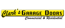 Clark's Garage Doors logo