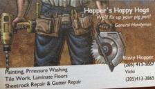 Logo for Hoppers Happy Hogs