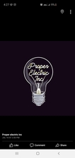 Proper Electric, Inc. logo