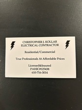 Avatar for Christopher J. Kollar Electrical Contractor