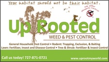 Uprooted Weed & Pest Control logo
