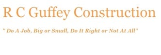 RC Guffey Construction Company logo