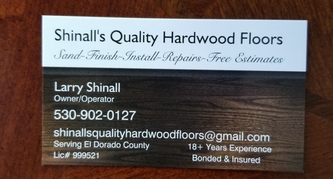 Shinall's Quality Hardwood Floors logo