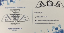 A&A Remodeling logo