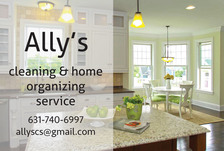 Ally's Cleaning and Home Organizing Service logo