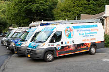 Logo for C.V. Plumbing, Heating, & Air Conditioning, LLC