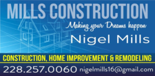 Mills Construction logo