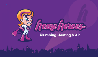 Home Heroes Plumbing, Heating & Air logo