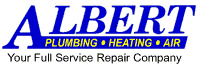 Albert Plumbing, Heating & Air Conditioning logo