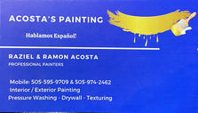 Logo for Acosta's Painting, LLC