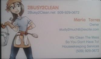 2Busy2Clean logo