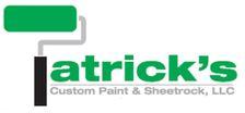 Patrick's Custom Paint & Sheetrock, LLC logo