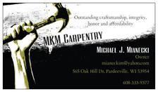 MKM Carpentry logo