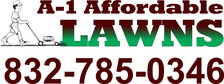 A-1 Affordable Lawns logo