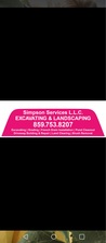 Simpson Services Excavating and Landscaping - Home Facebook logo