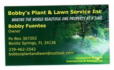Bobby's Plant & Lawn Service of Southwest Florida logo