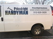 Priced Right Handyman logo