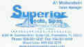 Superior Pools Spas & Waterfalls logo