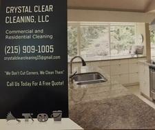 Crystal Clear Cleaning, LLC logo