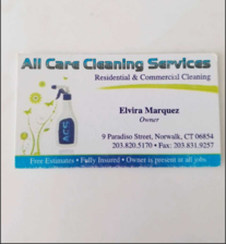 All Care Cleaning Services  CT  Facebook logo