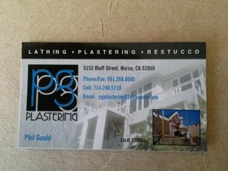 PG Plastering logo