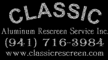 Classic Aluminum Rescreen Service, Inc. logo