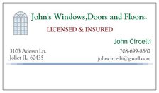 Avatar for John's Window, Doors and Floors