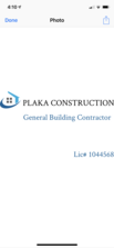 Plaka Construction logo