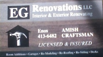 E.G. Renovations, LLC  General Contractors logo