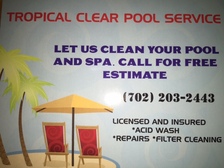 Tropical Clear Pool Service, LLC logo