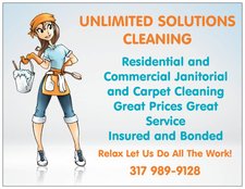Unlimited Solutions Cleaning logo