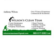 Avatar for Wilson's Clean Team, LLC