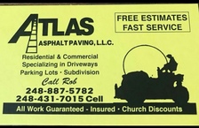 Logo for Atlas Asphalt Paving, LLC