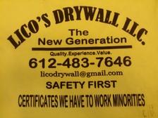 Lico's Drywall, LLC logo