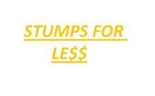 Stumps For Less, Inc. logo