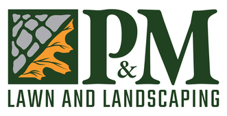 P & M Lawn and Landscaping logo