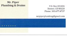 Mr. Piper Plumbing & Drains, LLC logo
