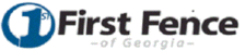 Logo for 1st Fence of Georgia