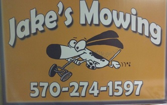 Jake's Mowing logo