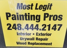 M.L. Painting Pros logo