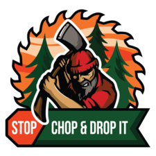 Logo for Stop, Chop, & Drop It, LLC