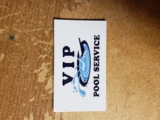 VIP Pool Service logo