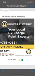 Power Electric and Construction logo