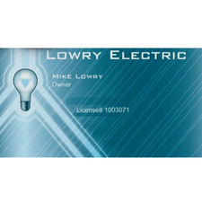 Lowry Electric logo