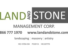 Logo for Land & Stone Managment Corp