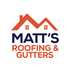 Matt's Roofing & Gutters logo